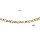 THE HOUSE OF JEWELS 4207629 BICOLOR GOUDEN COLLIER ANKER FANTASIE THE HOUSE OF JEWELS 4207629 BICOLOR GOUDEN COLLIER ANKER FANTASIE
