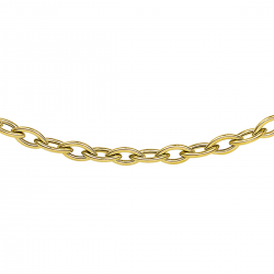 THE HOUSE OF JEWELS 4017170 GOUDEN COLLIER OVALE JASSERON