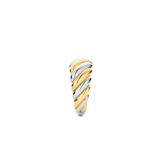 TI SENTO 12379SY ZILVER VERGULDE RING TI SENTO 12379SY ZILVER VERGULDE RING