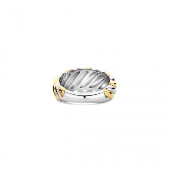 TI SENTO 12379SY ZILVER VERGULDE RING TI SENTO 12379SY ZILVER VERGULDE RING