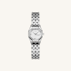 ROSEFIELD GWSSS-G04 DAMESHORLOGE STAAL GEMME WHITE STEEL SILVER ROSEFIELD GWSSS-G04 DAMESHORLOGE STAAL GEMME WHITE STEEL SILVER