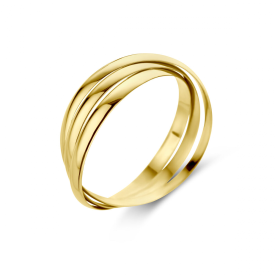 HOUSE OF JEWELS 4020874 14 KARAAT GEELGOUDEN RING TRINITY HOUSE OF JEWELS 4020874 14 KARAAT GEELGOUDEN RING TRINITY