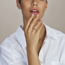 HOUSE OF JEWELS 4020874 14 KARAAT GEELGOUDEN RING TRINITY