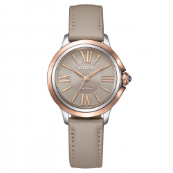 CITIZEN EM1166-01Z DAMESHORLOGE ECO-DRIVE STAAL