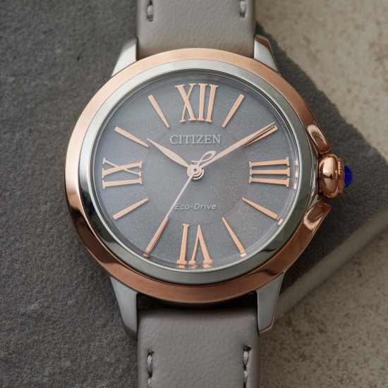 CITIZEN EM1166-01Z DAMESHORLOGE ECO-DRIVE STAAL CITIZEN EM1166-01Z DAMESHORLOGE ECO-DRIVE STAAL