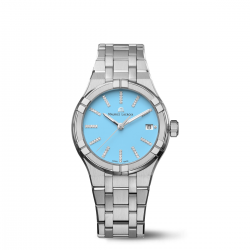 MAURICE LACROIX AI1106-SS002-450-1 DAMESHORLOGE STAAL AIKON DATE DIAMOND SPECIAL EDITION