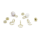 KOBU PM4510916 ZOETWATERPAREL COLLIER MET GOUDEN VEERRING SLUITING CHLOE KOBU PM4510916 ZOETWATERPAREL COLLIER MET GOUDEN VEERRING SLUITING CHLOE