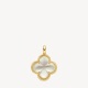 BLUSH 6096YMQ GEELGOUDEN CLIPHANGER MET PARELMOER BLUSH 6096YMQ GEELGOUDEN CLIPHANGER MET PARELMOER
