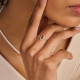 BLUSH 1266YRA GEELGOUDEN RING MET RODE AGAAT EN ZIRKONIA BLUSH 1266YRA GEELGOUDEN RING MET RODE AGAAT EN ZIRKONIA