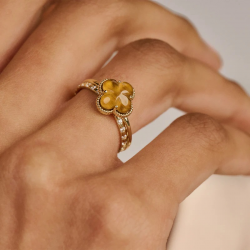 BLUSH 1268YZI GOUDEN RING MET ZIRKONIA