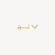 BLUSH 7374YZI GEELGOUDEN OORKNOPPEN ZIRKONIA BLUSH 7374YZI GEELGOUDEN OORKNOPPEN ZIRKONIA