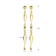 THE HOUSE OF JEWELS 4033155 GOUDEN OORHANGERS FANTASIE THE HOUSE OF JEWELS 4033155 GOUDEN OORHANGERS FANTASIE