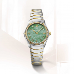 EBEL 1216644 DAMESHORLOGE STAAL/18KT GOUD SPORT CLASSIC