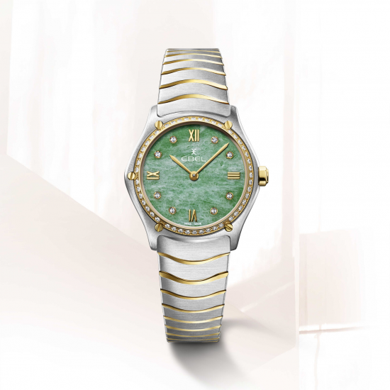 EBEL 1216644 DAMESHORLOGE STAAL/18KT GOUD SPORT CLASSIC EBEL 1216644 DAMESHORLOGE STAAL/18KT GOUD SPORT CLASSIC