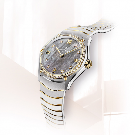 EBEL 1216643 DAMESHORLOGE STAAL/18KT GOUD SPORT CLASSIC EBEL 1216643 DAMESHORLOGE STAAL/18KT GOUD SPORT CLASSIC