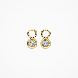 BLUSH LG9003Y-S GOUDEN OORRING AANHANGERS LAB GROWN DIAMOND