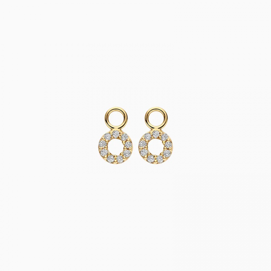 BLUSH LG9003Y-S GOUDEN OORRING AANHANGERS LAB GROWN DIAMOND BLUSH LG9003Y-S GOUDEN OORRING AANHANGERS LAB GROWN DIAMOND