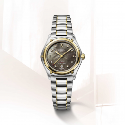 EBEL 1216660 DAMESHORLOGE STAAL/18KT GOUD 1911
