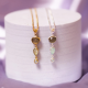 RABINOVICH 82202056 ZILVEREN COLLIER MET HANGER MET MAANSTEEN-CHALCEDOON-TOPAAS BELVEDERE RABINOVICH 82202056 ZILVEREN COLLIER MET HANGER MET MAANSTEEN-CHALCEDOON-TOPAAS BELVEDERE