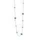 RABINOVICH 72302023 ZILVEREN COLLIER MET TURKOOIS -TOPAAS-APATIET-ZIRKONIA MINETTA RABINOVICH 72302023 ZILVEREN COLLIER MET TURKOOIS -TOPAAS-APATIET-ZIRKONIA MINETTA