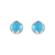 RABINOVICH 82305008 ZILVEREN OORKNOPPEN CHALCEDOON SERENITY RABINOVICH 82305008 ZILVEREN OORKNOPPEN CHALCEDOON SERENITY