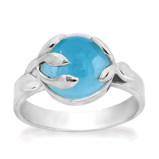RABINOVICH 82303008 ZILVEREN RING CHALCEDOON SERENITY RABINOVICH 82303008 ZILVEREN RING CHALCEDOON SERENITY