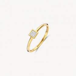 BLUSH 1274YZI GEELGOUDEN RING ZIRKONIA