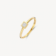 BLUSH 1274YZI GEELGOUDEN RING ZIRKONIA BLUSH 1274YZI GEELGOUDEN RING ZIRKONIA