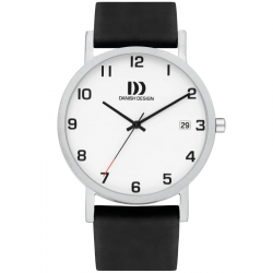 DANISH DESIGN IQ82Q1273 HERENHORLOGE TITANIUM RHINE