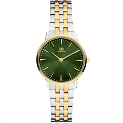 DANISH DESIGN IV90Q1251 DAMESHORLOGE BICOLOR STAAL AKILIA LINK