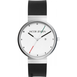 JACOB JENSEN JJ 646 HERENHORLOGE TITANIUM NEW LINE