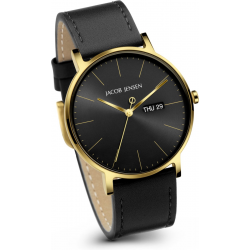 JACOB JENSEN JJ 165 HORLOGE TITANIUM TIMELESS NORDIC CONTEMPORARY
