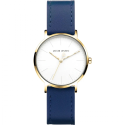 JACOB JENSEN JJ 176 DAMESHORLOGE TITANIUM TIMELESS NORDIC CONTEMPORARY