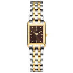 DANISH DESIGN IV93Q1299 DAMESHORLOGE STAAL BICOLOR MARIE PETITE TWO-TONE CHOCO