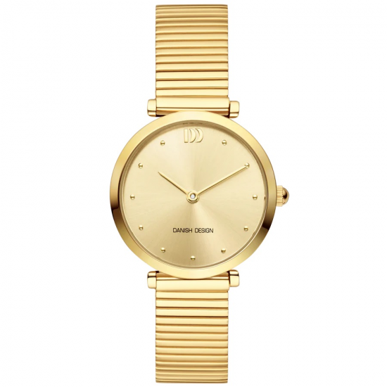DANISH DESIGN IV86Q1301 DAMESHORLOGE VERGULD STAAL AVA GOUD DANISH DESIGN IV86Q1301 DAMESHORLOGE VERGULD STAAL AVA GOUD