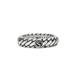 SILK 353 ZILVEREN RING BOLD COLLECTIE