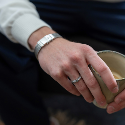 SILK 353 ZILVEREN RING BOLD COLLECTIE