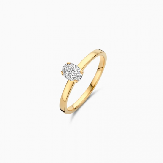 BLUSH LG1019Y GEELGOUDEN RING MET LAB GROWN DIAMOND 0.50CT BLUSH LG1019Y GEELGOUDEN RING MET LAB GROWN DIAMOND 0.50CT
