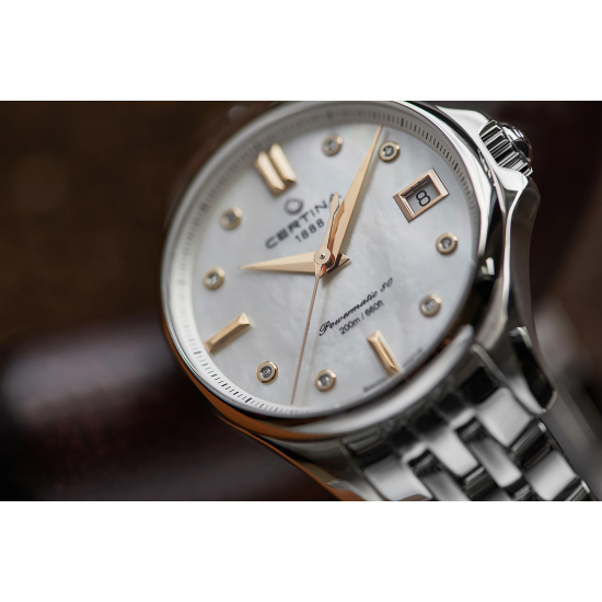 CERTINA C032.207.22.126.000 BICOLOR STALEN DAMESHORLOGE DS ACTION LADY POWERMATIC DIAMONDS CERTINA C032.207.22.126.000 BICOLOR STALEN DAMESHORLOGE DS ACTION LADY POWERMATIC DIAMONDS