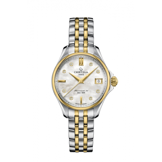 CERTINA C032.207.22.126.000 BICOLOR STALEN DAMESHORLOGE DS ACTION LADY POWERMATIC DIAMONDS CERTINA C032.207.22.126.000 BICOLOR STALEN DAMESHORLOGE DS ACTION LADY POWERMATIC DIAMONDS