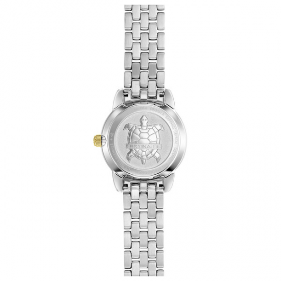 CERTINA C033.051.22.118.01 DAMESHORLOGE STAAL BICOLOR CHRONOMETER DS 8 CERTINA C033.051.22.118.01 DAMESHORLOGE STAAL BICOLOR CHRONOMETER DS 8
