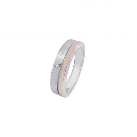 GALA DESIGNT0903 ZILVER VERGULDE BICOLOR RING MET ZIRKONIA TRAFFIC GALA DESIGNT0903 ZILVER VERGULDE BICOLOR RING MET ZIRKONIA TRAFFIC