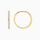 BLUSH LG7013Y GEELGOUDEN OORRINGEN MET LAB GROWN DIAMOND 0.50CT