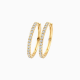 BLUSH LG7013Y GEELGOUDEN OORRINGEN MET LAB GROWN DIAMOND 0.50CT
