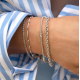 ZINZI ZIA1931 ZILVEREN ARMBAND PALMIERSCHAKEL ZINZI ZIA1931 ZILVEREN ARMBAND PALMIERSCHAKEL