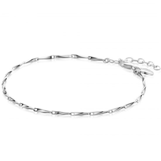 ZINZI ZIA2414 ZILVEREN ARMBAND GEDRAAIDE SCHAKELS ZINZI ZIA2414 ZILVEREN ARMBAND GEDRAAIDE SCHAKELS