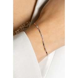 ZINZI ZIA2414 ZILVEREN ARMBAND GEDRAAIDE SCHAKELS