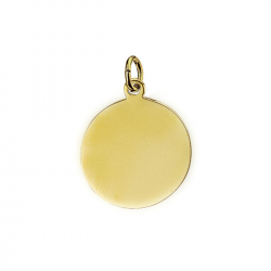 HUISCOLLECTIE 4007715 GOUDEN GRAVEERPLAATJE ROND
