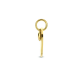 HUISCOLLECTIE 4023647 GOUDEN GRAVEERPLAATJE ROND HUISCOLLECTIE 4023647 GOUDEN GRAVEERPLAATJE ROND