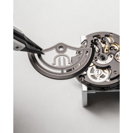 MAURICE LACROIX 756008-SS002-130-1 HERENHORLOGE AUTOMATIC DATE 1975